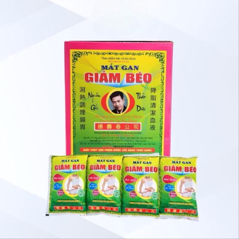 Viên Uống Mát Gan - Hỗ Trợ Giảm Cân, Tan Mỡ Bụng, Thanh Nhiệt Từ 10 Nguyên Liệu Đông Y - Giải Pháp Cho Vóc Dáng Thon Gọn