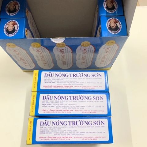 Dầu Nóng Trường Sơn 10ml - Giảm Đau Nhức, Hỗ Trợ Xoa Bó, Làm Ấm Cơ Thể, Dùng Cho Người Lớn, Tiện Dụng Mang Theo