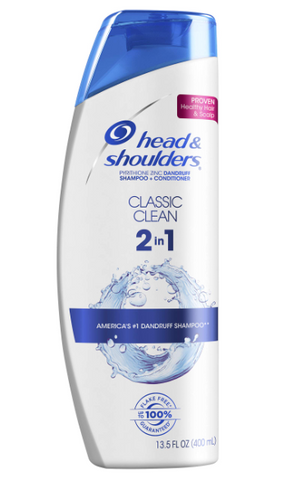 Dầu Gội Xả 2in1 Head & Shoulders Classic Clean 370ml - Giải Quyết Gàu, Chăm Sóc Tóc Sạch Mềm Mại