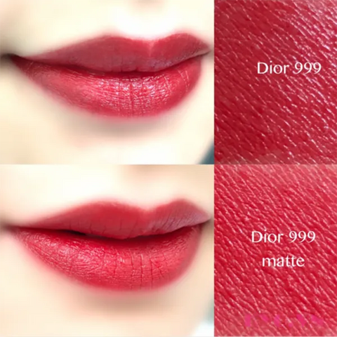 Set Son Dior Rouge Coutre 999 Matte và Satin Mini Chính Hãng - Bộ Đôi Son Lì & Son Bóng Quyến Rũ Cho Phái Đẹp