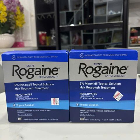 Dung Dịch Kích Mọc Tóc Rogaine 5% 60ml - Giải Pháp Chống Rụng Tóc Hiệu Quả Cho Nam Giới