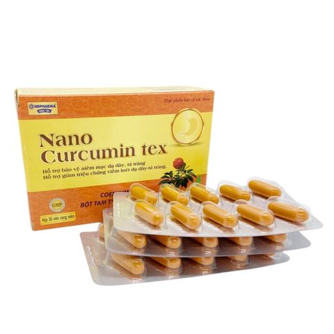 Viên Uống Hỗ Trợ Tiêu Hóa NANO CURCUMIN ROSTEX 30Vi - Giảm Viêm Loét Dạ Dày, Cải Thiện Chức Năng Tiêu Hóa, Bảo Vệ Niêm Mạc Dạ Dày