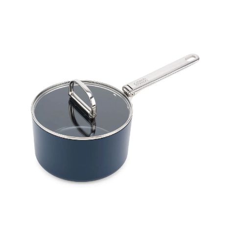 Chảo Xanh Joseph Joseph 45038 19cm - Chảo Bếp Từ Ceramic Có Vung Kính, Đồ Dùng Nhà Bếp Cao Cấp Từ Vương Quốc Anh