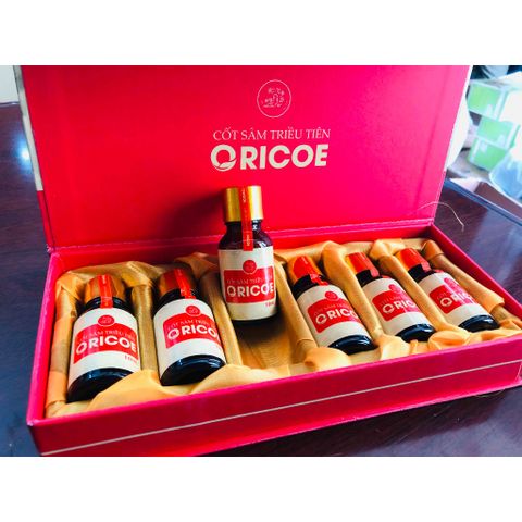 Cốt sâm Triều Tiên ORICOE 10ml - Giải độc gan, cải thiện trí nhớ, giảm đau nhức, tăng cường miễn dịch tự nhiên, thực phẩm chức năng sức khỏe