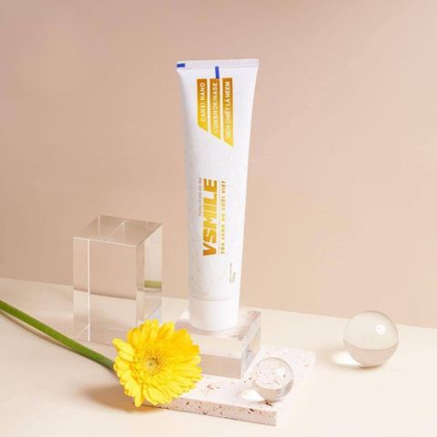 Kem Đánh Răng VSMILE - Giữ Sạch Răng Miệng, Ngăn Ngừa Đột Quỵ, Hơi Thở Thơm Mát, Đánh Bật Mảng Bám, Chăm Sóc Răng Miệng Tốt Nhất
