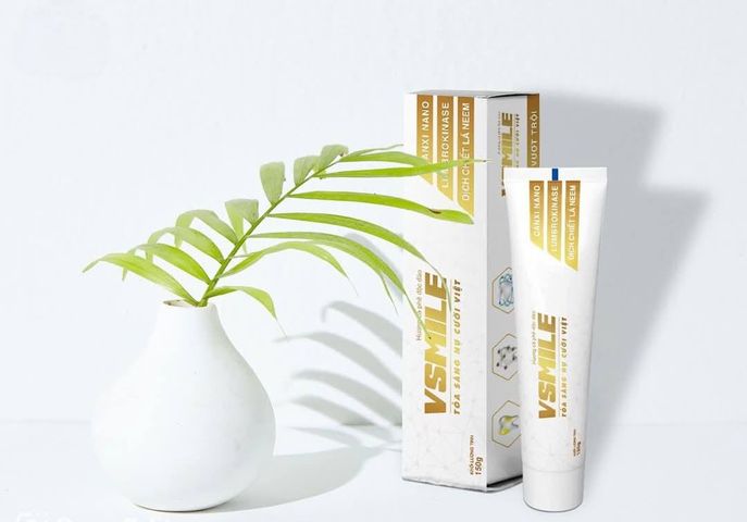 Kem Đánh Răng VSMILE - Giữ Sạch Răng Miệng, Ngăn Ngừa Đột Quỵ, Hơi Thở Thơm Mát, Đánh Bật Mảng Bám, Chăm Sóc Răng Miệng Tốt Nhất