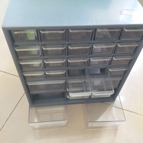 Tủ Nhựa Đa Năng Nhiều Ngăn - Tủ Đựng Kim Chỉ, Dụng Cụ Gia Đình Thông Minh, Thiết Kế Gọn Gàng, Chất Liệu Bền Bỉ