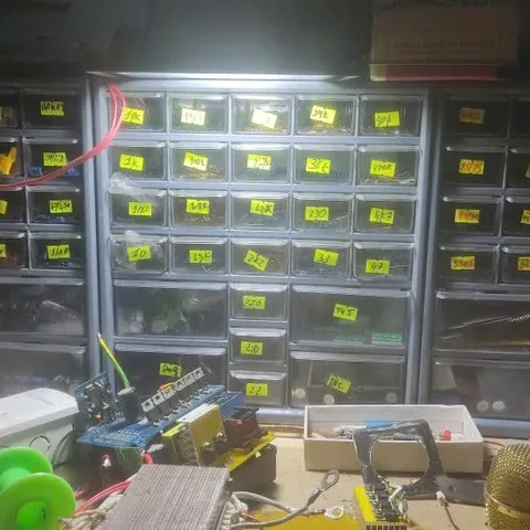 Tủ Nhựa Ngăn Kéo Đựng Linh Kiện - 27 Ngăn Thông Minh Cho Dụng Cụ Cơ Khí, Đồ Chơi Nhỏ, Phụ Kiện Điện Tử