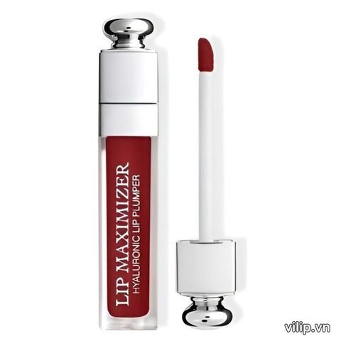 Son Dưỡng Dior Collagen Addict Lip Maximizer 035 Burgundy - Chăm Sóc Môi Mềm Mại, Màu Đỏ Tía Thời Thượng Chính Hãng