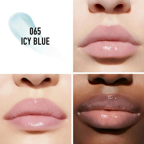 Son Dưỡng Dior Addict Lip Maximizer 065 Icy Blue - Son Môi Dưỡng Ẩm Màu Xanh Nhạt Chính Hãng, Phong Cách Sang Trọng, Nuôi Dưỡng Môi