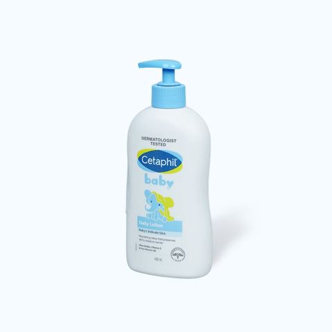 Sữa Dưỡng Ẩm Da Hàng Ngày Cho Bé Cetaphil Baby Daily Lotion 400ml - Dưỡng ẩm nhẹ nhàng cho làn da nhạy cảm, không gây kích ứng.