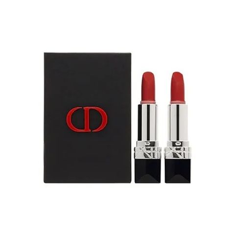 Set Son Dior Rouge Couture 999 Matte và 999 Satin Mini - Son Chính Hãng Sang Trọng, Dễ Dàng Phối Đồ, Món Quà Hoàn Hảo Cho Dịp Đặc Biệt