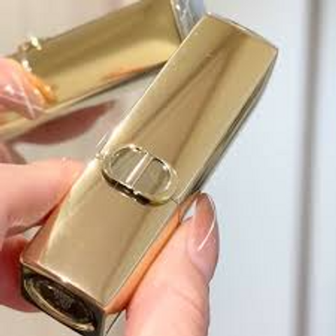 Son Dior Rouge Dior Lipstick Limited Edition 720 Velvet - Son Môi Sang Trọng Màu Đỏ Hồng Nâu Chính Hãng, Hộp Vàng Thời Thượng