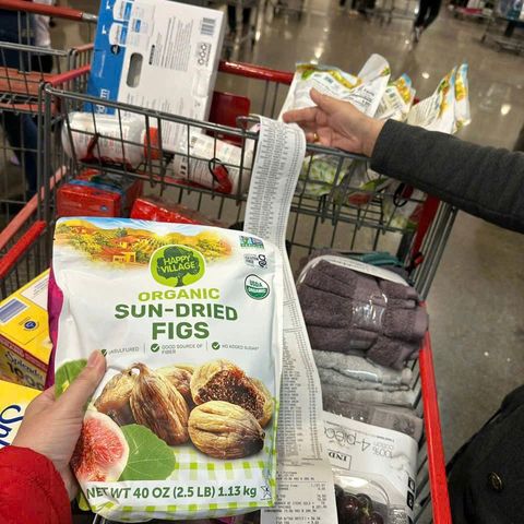 Quả Sung Sấy Khô Organic 1.13KG - Vị Ngọt Bùi Helf & Bổ Dưỡng Chống Bệnh Tật, Hương Vị Mỹ, Ăn Nhẹ hoặc Làm Bánh
