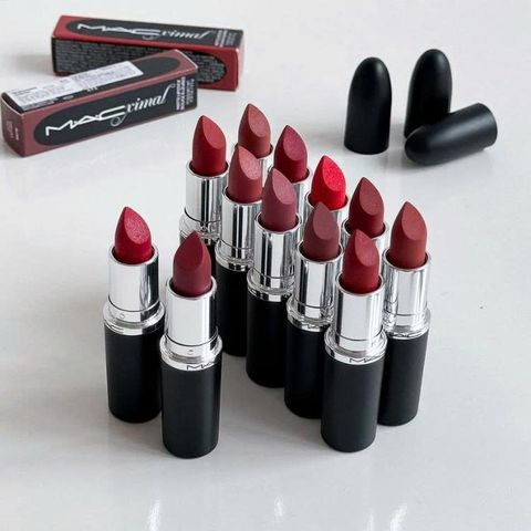 Son Thỏi Lì MAC Ximal Silky Matte Lipstick 3.5gr - Son Matte Dưỡng Ẩm, Bảng Màu Đẹp, Lâu Trôi cho Môi Mềm Mịn