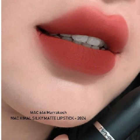 Son Thỏi Lì MAC Ximal Silky Matte Lipstick 3.5gr - Son Matte Dưỡng Ẩm, Bảng Màu Đẹp, Lâu Trôi cho Môi Mềm Mịn