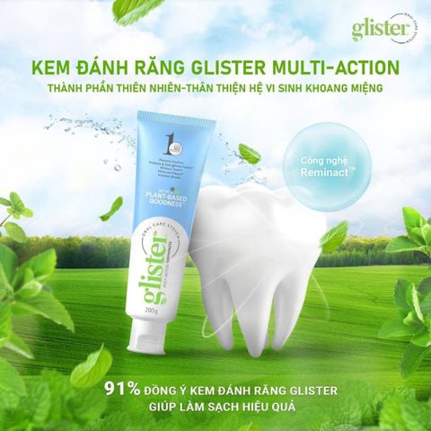 Kem đánh răng đa năng Glister