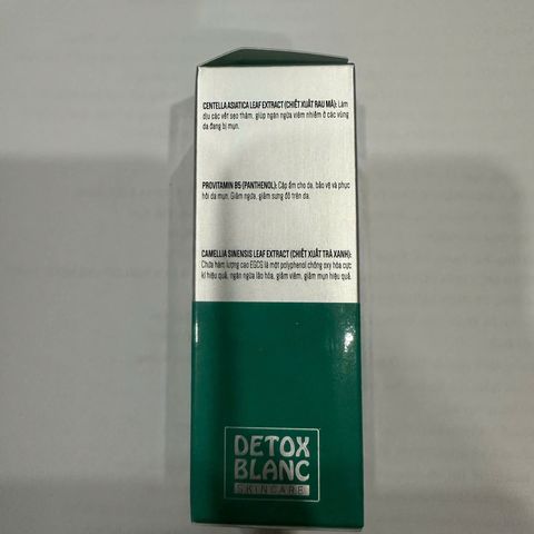 Serum B5 Phục Hồi Detox Blanc - Cấp Ẩm, Dưỡng Trắng, Chống Lão Hóa, Se Khít Lỗ Chân Lông, Chăm Sóc Da Mịn Màng