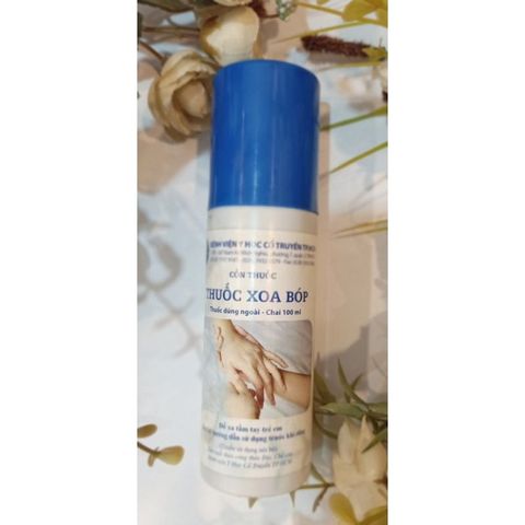 Chai Xoa Bóp 100ml - Giảm Đau Nhức Cơ Khớp Từ Viện Y Học Cổ Truyền TP.HCM - Hỗ Trợ Phục Hồi Sau Chấn Thương