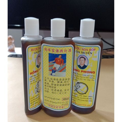 Dầu Xoa Bóp Gia Truyền Hồng Phong 100ml - Giảm Đau Nhức Xương Khớp, Sưng Tấy Gói Quà Sức Khỏe Việt Nam