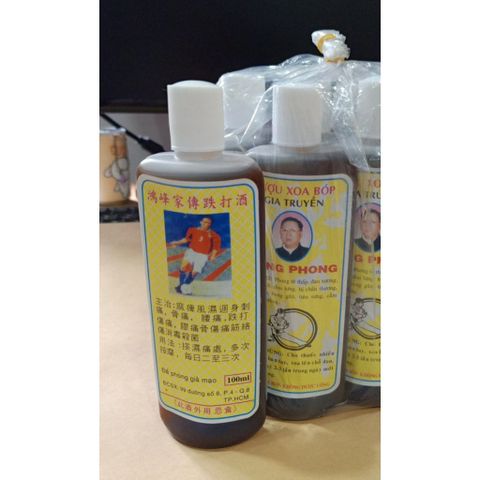 Dầu Xoa Bóp Gia Truyền Hồng Phong 100ml - Giảm Đau Nhức Xương Khớp, Sưng Tấy Gói Quà Sức Khỏe Việt Nam