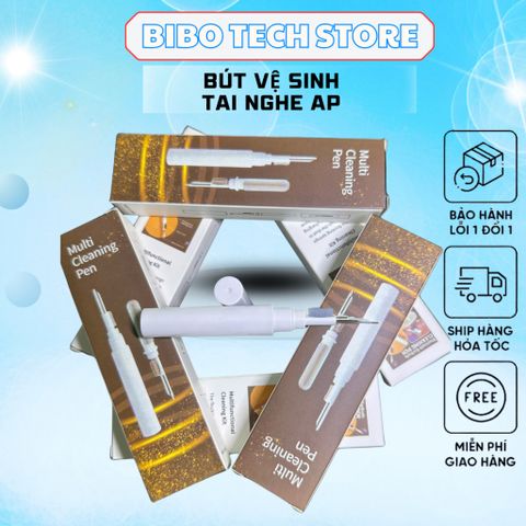 Bút Vệ Sinh Tai Nghe AP Đa Năng - Dụng Cụ Làm Sạch Cổng Sạc, Loa, Mic - Nhỏ Gọn, Dễ Dùng Cho Tai Nghe Bluetooth và Phụ Kiện Điện Tử