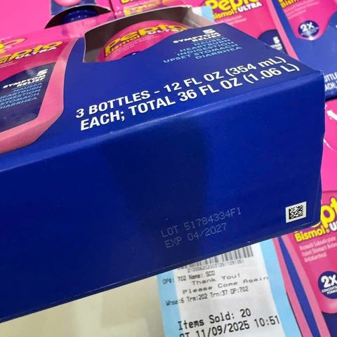 Siro Pepto Bismol 354ml - Hỗ Trợ Tiêu Hóa Dạ Dày, Giảm Buồn Nôn, Đau Bụng, Khó Tiêu, Tiêu Chảy, Sản Phẩm Mỹ