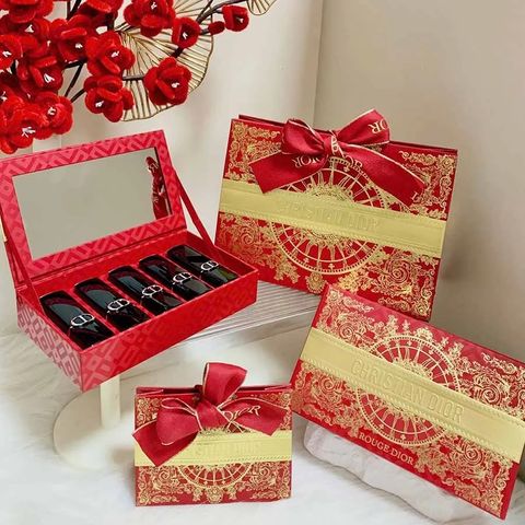 Bộ Son Dior Rouge Dior Velvet Finish - Set 5 Màu (999 Đỏ Tươi, 720 Hồng Khô, 217 Hồng San Hô, 228 Đỏ Nâu, 188 Cam Đất) Chính Hãng từ Pháp