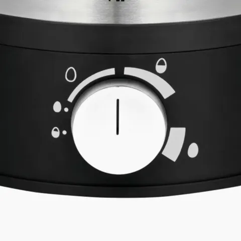 Máy Luộc Trứng WMF Stelio Inox Cromargan 18/10 Nhập Khẩu Đức - Tự Động Nấu 1-7 Trứng, Chỉnh 3 Mức Chín, An Toàn và Tiện Lợi