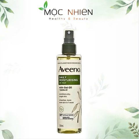 Dầu Dưỡng Ẩm Dạng Xịt Aveeno Daily Moisturizing Body Oil Mist 200ml - Dưỡng ẩm cho da khô, nhạy cảm, nhanh thấm, không nhờn rít