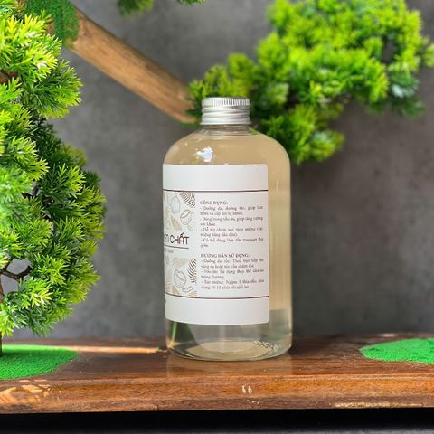 Dầu Dừa Thủ Công Escoco 100ml/250ml/500ml - Dưỡng Ẩm Da, Tóc Mềm Mượt, Tẩy Trang Tự Nhiên, An Toàn Cho Da Nhạy Cảm