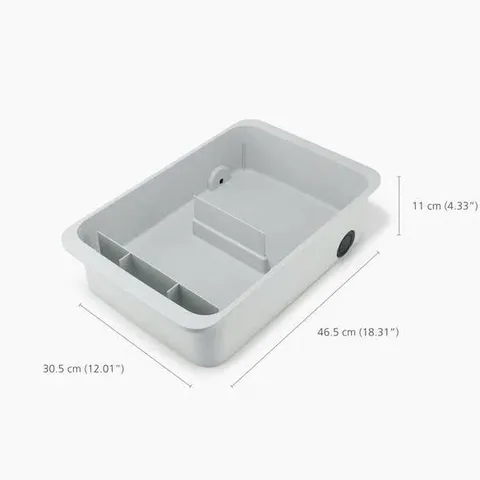 Hộp Đựng Đồ Nhà Bếp Joseph Joseph 8500002 CupboardStore™ Có Bánh Lăn - Sắp Xếp Gọn Gàng Chai, Gói Dụng Cụ Vệ Sinh