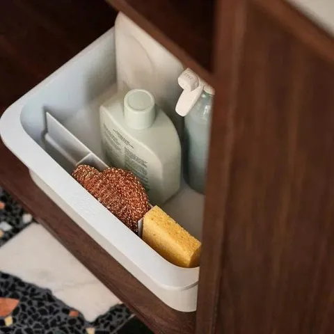Hộp Đựng Đồ Nhà Bếp Joseph Joseph 8500002 CupboardStore™ Có Bánh Lăn - Sắp Xếp Gọn Gàng Chai, Gói Dụng Cụ Vệ Sinh