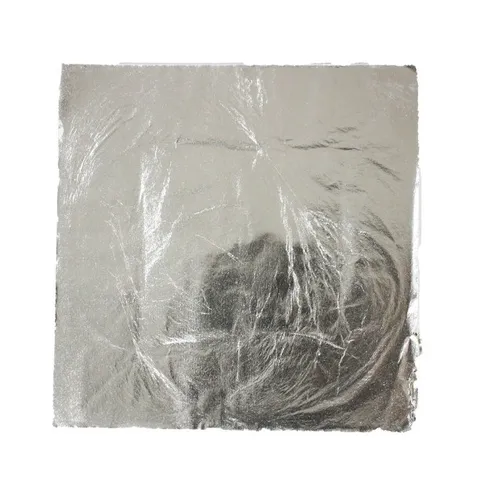 100 Lá Dát Bạc 14cm x 14cm - Chất liệu cao cấp, Không ô xy hóa, Dễ thi công cho trang trí Gỗ, Nhựa, Kim loại