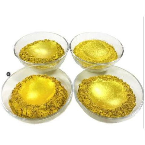 Bột Nhũ Vàng 24K Đức - Bột Trang Trí Siêu Ánh Dùng Pha Sơn Gốc Nước/Gốc Dầu, Bền Màu Cho Đồ Thủ Công Mỹ Nghệ
