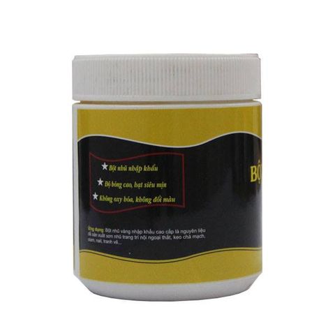 Bột Nhũ Vàng 24K Đức - Bột Trang Trí Siêu Ánh Dùng Pha Sơn Gốc Nước/Gốc Dầu, Bền Màu Cho Đồ Thủ Công Mỹ Nghệ