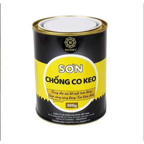 Sơn Chống Co Keo Bóng Vàng - Lớp Sơn Lót Hoàn Hảo Cho Bề Mặt Sản Phẩm Trước Khi Dát Vàng
