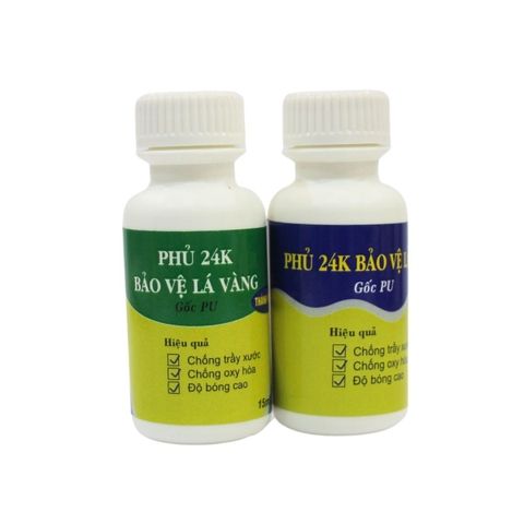 Combo Keo Dán Lá Vàng Gốc PU 30ml - Bảo Vệ Kim Loại, Gỗ, Nhựa, Đá, Thủy Tinh, Gốm Sứ - Keo Dán Dát Vàng Chất Lượng Cao