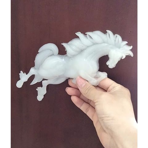 Cặp Phôi Song Mã Trang Trí Dừa Tết 2026 - Biểu Tượng May Mắn & Thăng Tiến trong Phong Thủy - Decor Tết Đẹp Mắt