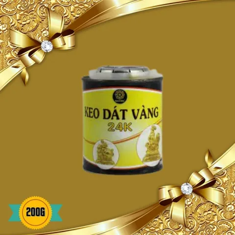Combo Dát Vàng 1000 Lá Vàng A Gold 24K - Bộ Phụ Kiện Dán Vàng Cho Gỗ, Kim Loại, Nhựa, Trang Trí Đồ Thủ Công Mỹ Nghệ