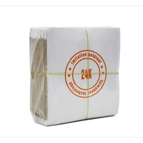 Lá vàng 24K công nghiệp TQ - 30000 lá cho trang trí nội thất, dát vàng bàn ghế, tượng Phật, đồ thờ - Sang trọng, dễ sử dụng.