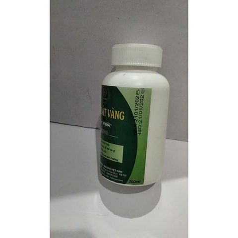 Keo Dán Vàng Lá 200ml Gốc Nước - Dùng Cho Chất Liệu Thấm Hút Như Xi Măng, Thạch Cao, Giấy, Hoa Quả - Dễ Sử Dụng, Nhanh Khô