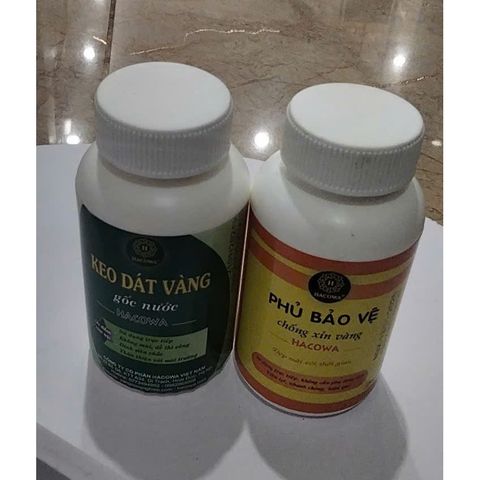 Keo Dán Vàng Lá 200ml Gốc Nước - Dùng Cho Chất Liệu Thấm Hút Như Xi Măng, Thạch Cao, Giấy, Hoa Quả - Dễ Sử Dụng, Nhanh Khô