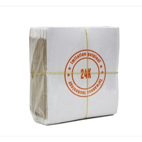 100 Lá Vàng 24K Ánh Đồng Nhạt - Dát Vàng Trên Mọi Chất Liệu, Thích Hợp Cho Trang Trí Nội Thất Đẹp Mắt