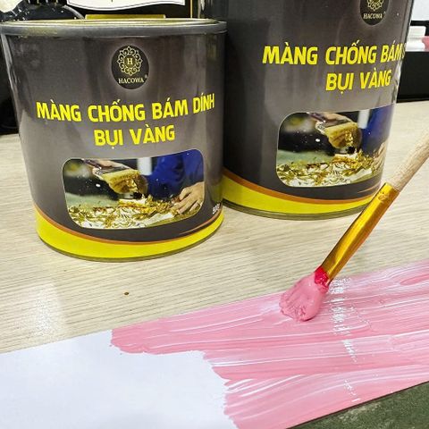 Màng Chống Bám Bụi Vàng 500g - Giải Pháp Tiết Kiệm Thời Gian Bảo Vệ Bề Mặt Dát Vàng Hiệu Quả