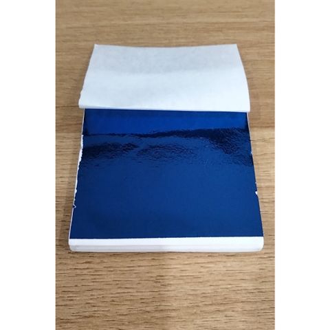 Gói 50 Lá Vàng Xanh Nước Biển (9x9cm) - Chuyên Dát Vàng Trang Trí Đồ Nội Thất Sang Trọng, Đẳng Cấp