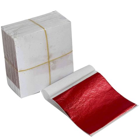 9 Lá Vàng Công Nghiệp Đa Sắc 9x9cm - Dụng Cụ Dát Vàng Trang Trí Nội Thất Độc Đáo, Thích Hợp Cho Gỗ, Thủy Tinh, Kim Loại