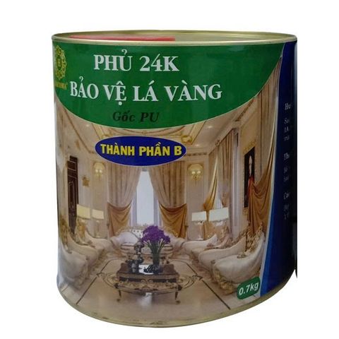 TP B Phủ Bảo Vệ Lá Vàng 24K - Chống Xước, Giữ Màu Chất Lượng Cao, Dụng Cụ Tiện Ích Cho Nghệ Thuật Sơn Nhũ