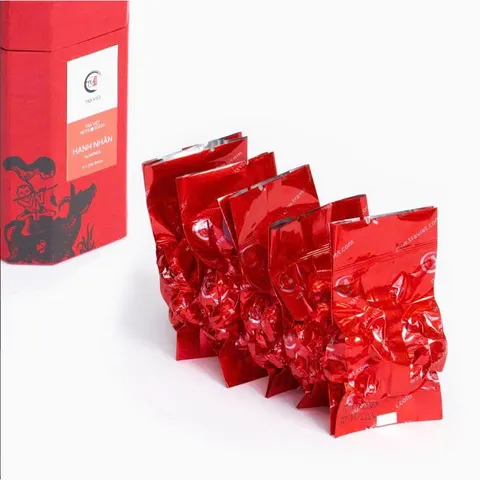 Bộ Quà Tặng Trà Sâm Dứa & Hạt Hạnh Nhân, Hạt Điều - Khuyến mãi Đặc Biệt Dành Cho Đối Tác, Bạn Bè, Người Thân