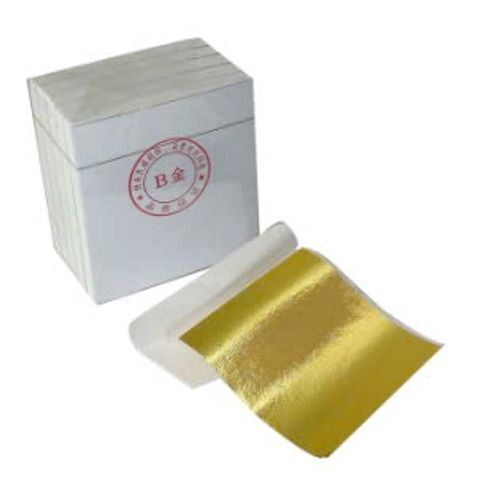 100 Lá Vàng B Giòn Loại 1 9x9cm - Đặt Trên Mọi Chất Liệu, Dễ Dàng Thi Công, Tươi Sáng, Bảo Vệ Bền Chặt